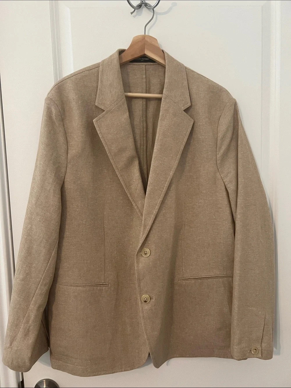 Banana Republic Men's Classic Tailored Blazer in Light Tan